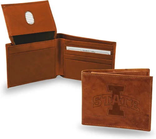 Vista 10 de Rico Industries NCAA Alabama Crimson Tide - Billetera de cuero con relieve