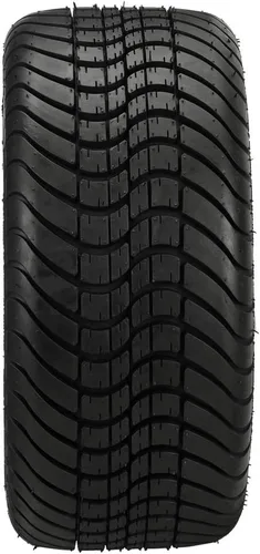 Vista 2 de RM Cart Raptor de 12 pulgadas, negro/mecanizado en neumáticos LSI Elite 215/35-12 (juego de 4), se adapta a carritos Yamaha, neumáticos y ruedas