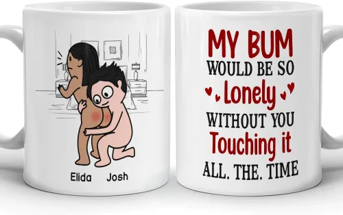 Vista 7 de Taza Kamasutra personalizada, regalos del día de San Valentín para esposa, divertida taza de aniversario para ella, regalos de inauguración