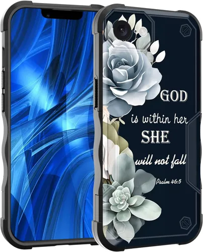 Vista 63 de Funda para iPhone Air, [doble capa] [protección contra caídas de grado militar de 10 pies] Funda resistente a prueba de golpes para iPhone Air