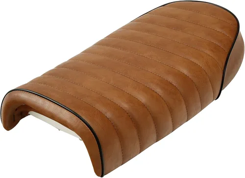 Vista 9 de Green-L Universal Black Hump Vintage Cafe Racer Funda de sillín para Honda Negro