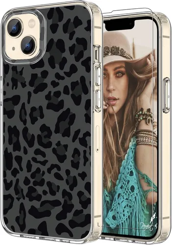 Vista 16 de Funda para iPhone 12 para mujer, [con protector de pantalla] ajuste delgado, diseño floral bohemio, lindo iPhone 12 Pro, patrón que nunca se