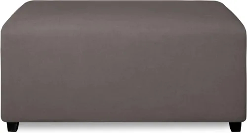 Vista 38 de PureFit Funda otomana súper elástica de ajuste perfecto cuadrada - Fundas otomanas para taburete y muebles plegables de almacenamiento para sala