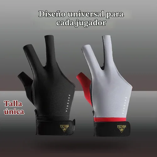 Vista 6 de Guante de billar para mano izquierda, duradero, cómodo, ajuste ajustable, tela transpirable, suave trazo de señal, adecuado para piscina, billar gris