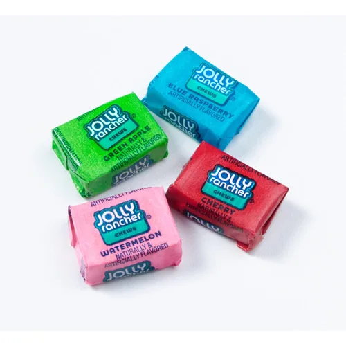 Vista 4 de JOLLY RANCHER Chews - Caja de dulces con sabor a fruta surtida, 2.06 onzas (12 unidades)
