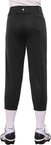 Vista 2 de Pantalón de béisbol para niñas Stelle, pantalones de softball para niñas, pantalones de béisbol para niños, pantalones de fastpitch con bolsillos