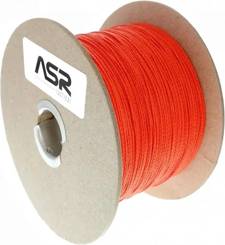 Vista 6 de ASR Tactical Cuerda trenzada de supervivencia de Kevlar de 200 libras - 25 pies azul