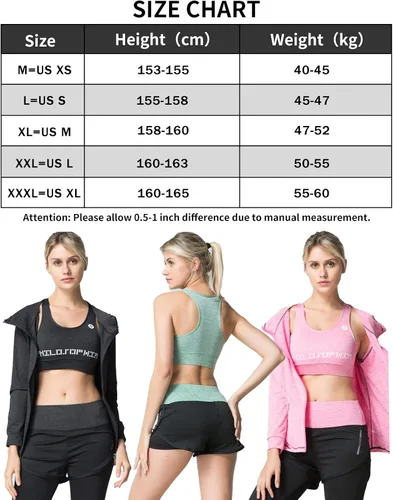 Vista 5 de Conjunto de 5 piezas de entrenamiento para mujer ropa deportiva de entrenamiento para hacer yoga baile fitness