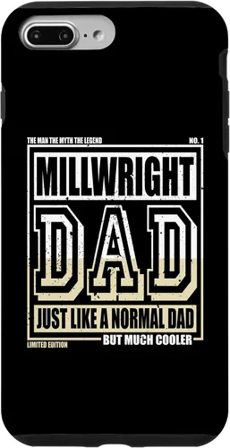 Vista 9 de Funda para iPhone 13 Like A Normal Dad Father Millwright