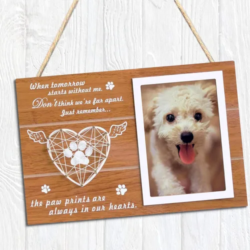 Vista 5 de Marco de fotos conmemorativo para mascotas, marco conmemorativo para mascotas, marco conmemorativo para mascotas, marco conmemorativo de pérdida