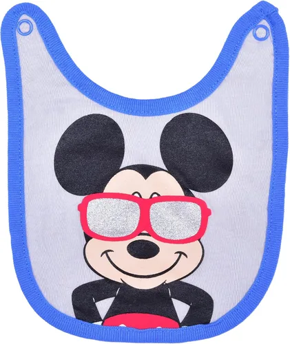 Vista 4 de Disney Baby Boys Monsters Inc, Mickey o Buzz Lightyear Paquete de 2 baberos y body