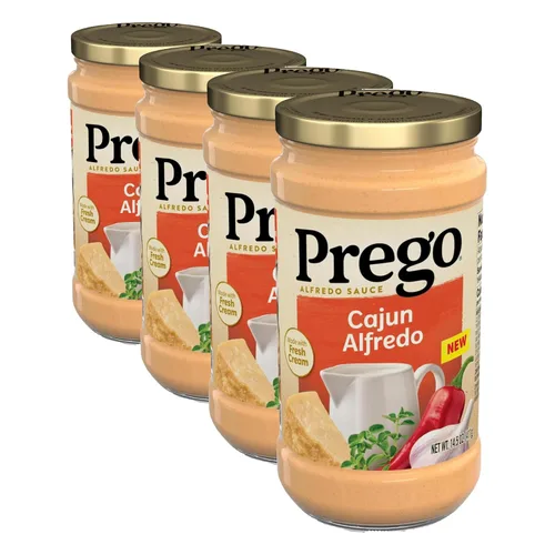 Vista 17 de Prego Homestyle Alfredo - Salsa para pasta, tarro de 14.5 onzas