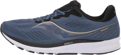 Vista 8 de Saucony Ride 14 - Tenis de correr para hombre CarbónNegro