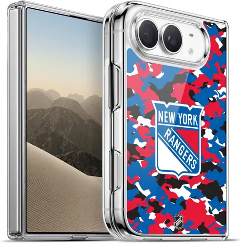 Vista 156 de Head Case Designs Funda de gel suave con licencia oficial de la NHL Camouflage New York Rangers compatible con Apple iPhone 7 Plus/iPhone 8 Plus