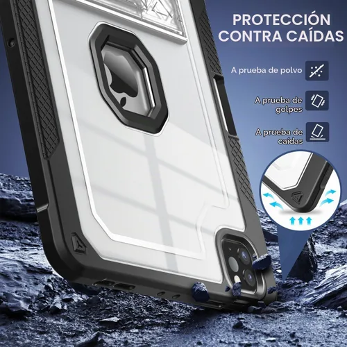 Vista 6 de ZoneFoker Funda para iPad Pro 12.9 Pulgadas 6ª/5ª/4ª/3ª Generación 2022/2021/2020/2018, Funda Protectora Esbelta y Resistente para iPad Pro 12.9