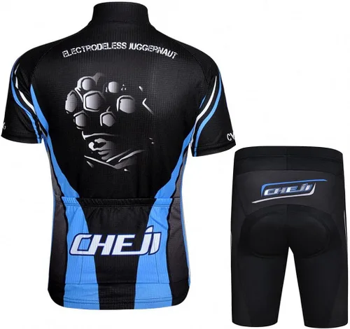 Vista 2 de Ateid Big Boys Cycling Jersey Set Short Sleeve with 3D Padded Shorts