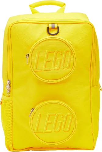 Vista 2 de LEGO Mochila de ladrillo Lego - equipaje de mano morado, Amarillo, Tamaño único