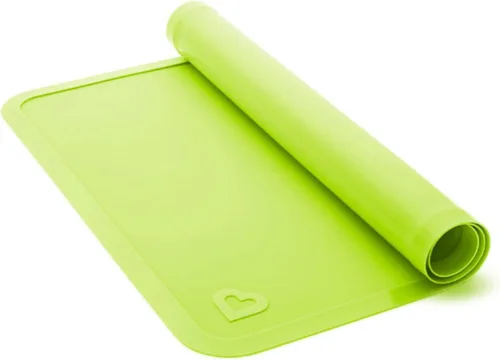 Vista 5 de Munchkin® Spotless™ Tapetes de silicona para niños, paquete de 2, azul/verde
