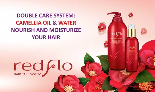 Vista 2 de COSMOCOS Camellia Tratamiento Capilar 33.8 fl oz - Líquido, Natural, Fino, Cabello Dañado
