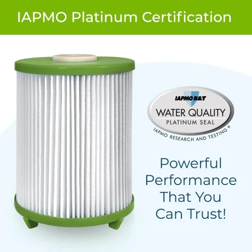 Vista 3 de WaterChef UR90 - Cartucho de repuesto para filtro de agua debajo del fregadero (para WaterChef U9000), capacidad de 1000 galones, certificado