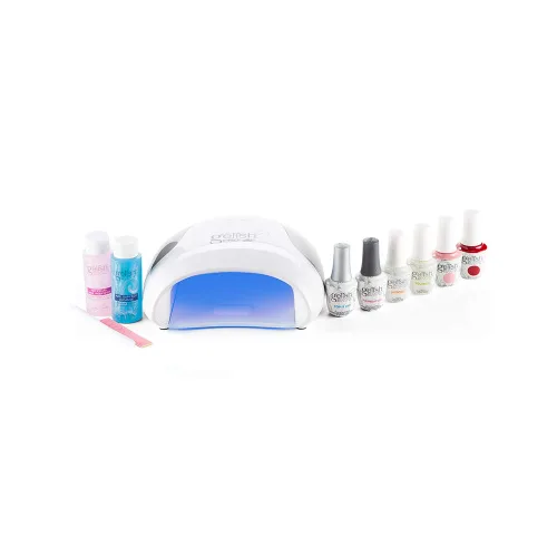 Vista 2 de Gelish Pro Kit with Pro LED Light - Complete Manicure Set, UV/LED Nail Lamp, Gel Polishes, Essentials, Remover for Professional DIY Gel Nails At