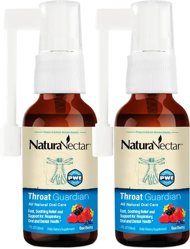 Vista 6 de NaturaNectar Bee Propolis Throat Guardian Spray Apoyo inmunológico, alivio rápido y calmante - Ingredientes naturales Cuidado bucal Propóleo