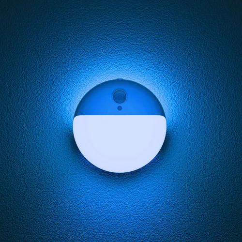 Vista 16 de YUNLEX Paquete de 2 luces nocturnas a batería, luces de inodoro, luz de sensor de movimiento pequeño de 2.6 pulgadas, luces adhesivas, 3 modos