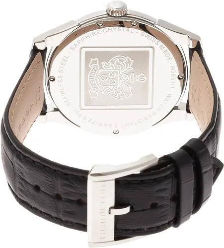 Vista 2 de Hamilton Reloj negro de cuarzo suizo H38511743 Jazzmaster con pantalla analógica para hombre, Negro -, Cronógrafo