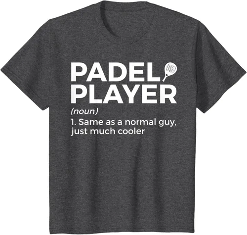 Vista 34 de Camiseta de Padel Player Definition Padel Tenis, Negro