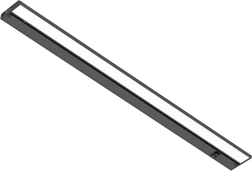 Vista 11 de Luz de gabinete inferior Halo LAGOM, de 12 pulgadas, LED regulable con cableado directo, 2700K/4000K/5000K, cable de alimentación se vende por Negro