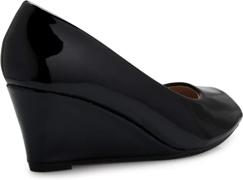Vista 3 de Olivia K Zapatos de tacón de cuña para mujer, adorables, cómodos, adorables