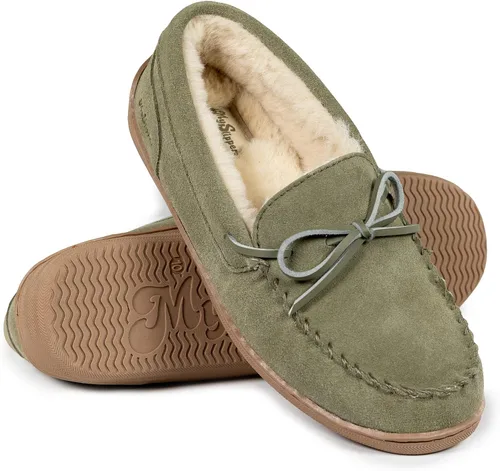 Vista 3 de MySlipper - Pantuflas tipo mocasín para hombre de MyPillow