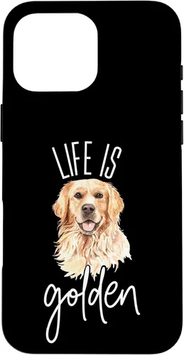 Vista 19 de Funda para iPhone 17 con diseño Golden Retriever para amantes de los perros y padres de mascotas