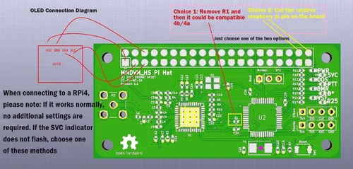 Vista 7 de AURSINC MMDVM Hotspot Board (V1.5.2) + Antena Soporte UHF VHF Soporte P25 DMR YSF DSTAR NXDN POCSAG para Raspberry Pi-Zero W, 2W, Pi 3, 3B, 3B+, 4