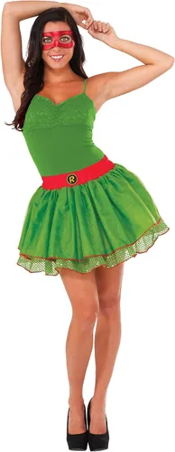 Vista 2 de Rubie 's Costume Co de la mujer de las Tortugas Ninja classic Costume Raphael Tutu