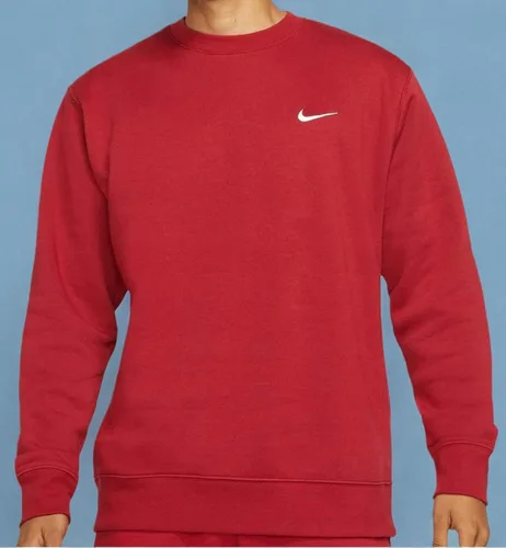 Vista 7 de Nike Club - Sudadera de vellón con cuello redondo para hombre