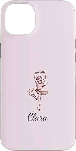 Vista 15 de Clara - Carcasa para iPhone 17, diseño de bailarina, bailarina, bailarina, bailarina, navidad