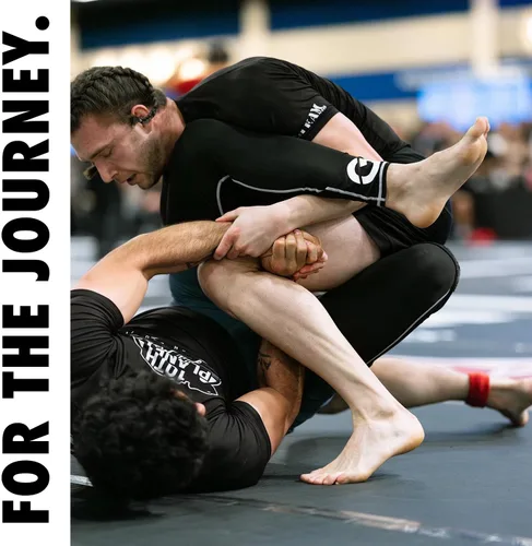 Vista 7 de Gold BJJ Jiu Jitsu Spats - Capa base para Gi y No-Gi Grappling - Pantalones de artes marciales