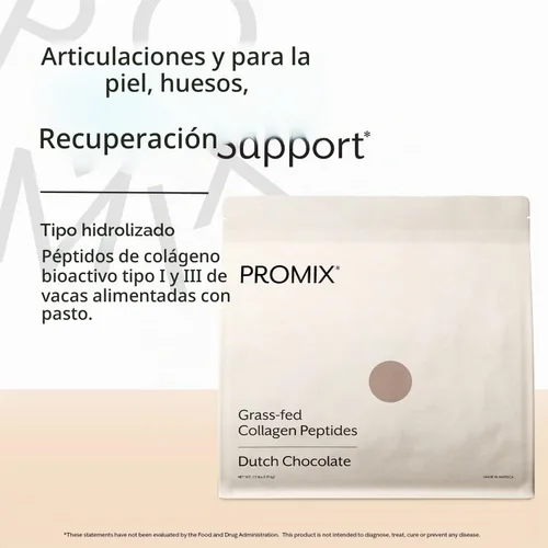 Vista 4 de Suplemento de proteína de suero de leche, sabor vainilla de ProMix, Collagen Peptides_Chocolate_1lb, 1, 1 Collagen Peptides Supplement for Skin