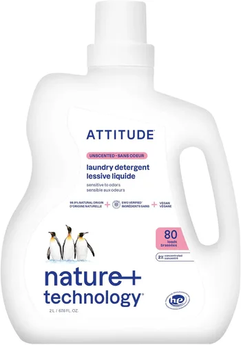 Vista 9 de ATTITUDE - Recambio de detergente para ropa, verificado por EWG, ralladura