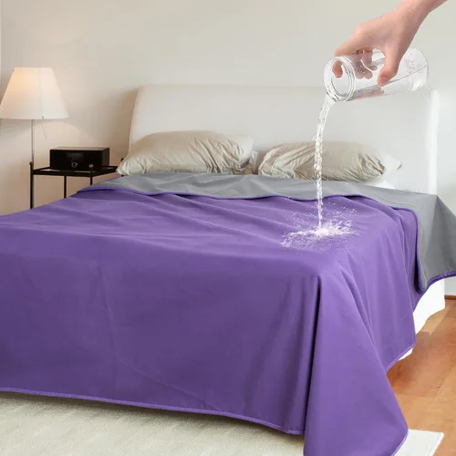 Vista 11 de Catalonia Manta impermeable para cama, protector reversible de forro polar para sofá, muebles, mantas a prueba de fugas para perros 60 x 80 Inch