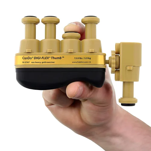 Vista 2 de CanDo 10-3763 Digi-Flex Thumb, dorado (Gold: XXX-Heavy), 1
