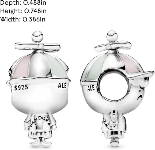 Vista 5 de Pandora Little Boy Charm