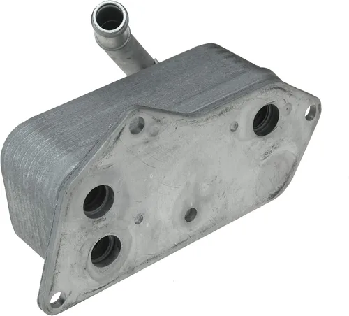 Vista 2 de URO Parts 11427525333 Enfriador de aceite del motor, ubicado en la carcasa del filtro de aceite