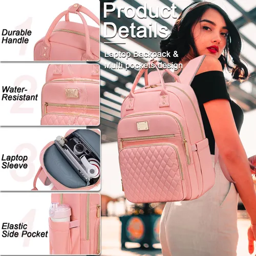 Vista 9 de Weitars Bolsa de almuerzo y lonchera mochila 2 PCS