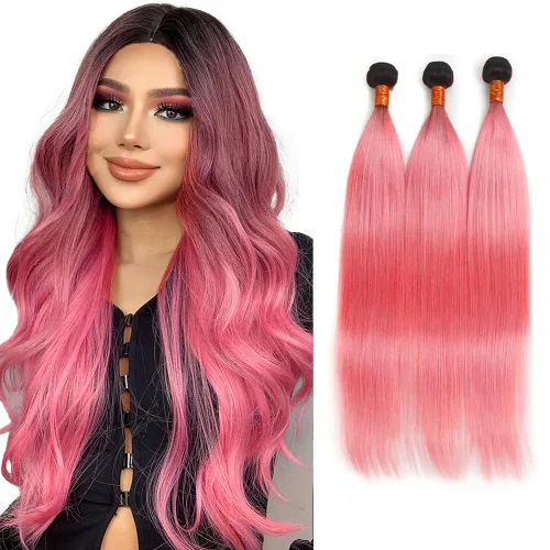Vista 124 de Color 30 paquetes de cabello humano marrón onda del cuerpo paquetes 8 10 12 pulgadas brasileño virgen Remy extensiones de cabello humano doble trama