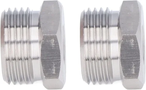 Vista 4 de Adaptador de barril de cerveza de 2 piezas, adaptador de grifo de cerveza de acero inoxidable, accesorios de barril de bloqueo de bola, conector