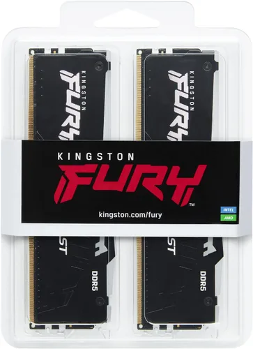 Vista 4 de 64Gb 5200Mt/S Ddr5 Cl40 Dimm (Kit de 2) Fury Beast RGB
