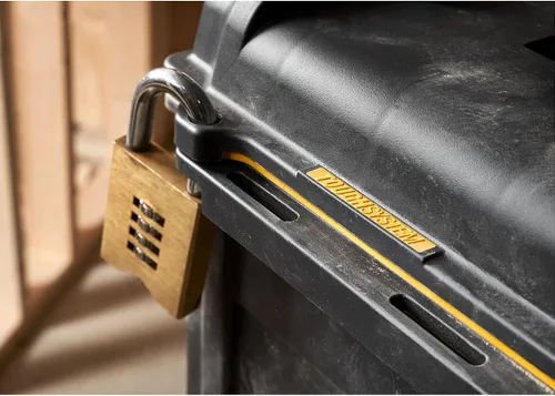 Vista 19 de DEWALT TOUGHSYSTEM 2.0 Caja de herramientas profunda compacta y duradera con divisores extraíbles (DWST08035)