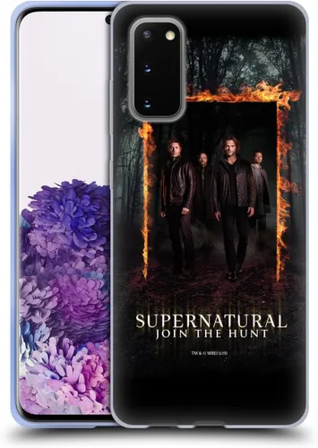 Vista 46 de Head Case Designs Supernatural Sam, Dean & Castiel Key Art - Funda de gel con licencia oficial [protección de grado militar] compatible con Google
